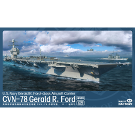 Maquette Porte-avions de classe Gerald R. Ford de l'US Navy - USS Gerald R. Ford CVN-78