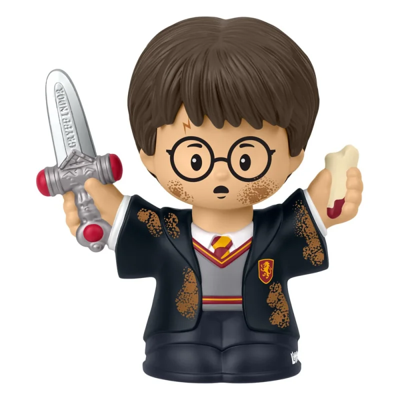 Harry Potter pack 4 minifigurines Fisher-Price Little People Collector Chambre des Secrets 6 cm