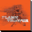 STAR WARS - Canvas 40X40 '38mm' - Episode VII - Flametrooper Orange