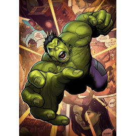 MARVEL ALL NEW - Magnetic Metal Poster 45x32 - Hulk (M)