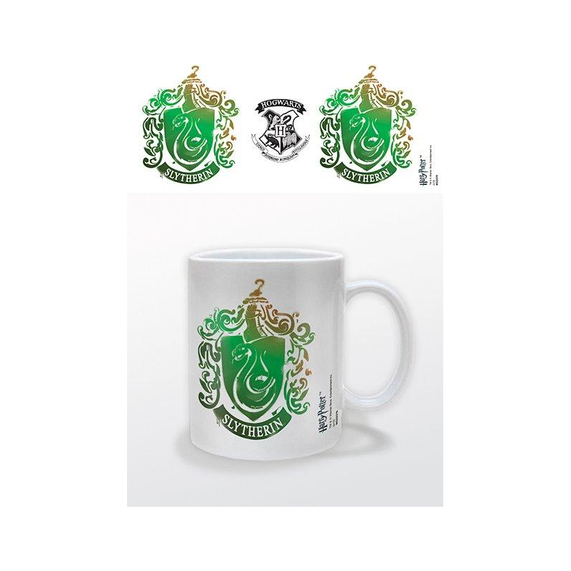 Harry Potter mug Slytherin Stencil Crest