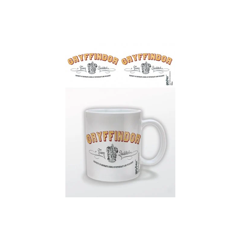 Harry Potter: tasse de Quidditch Gryffondor