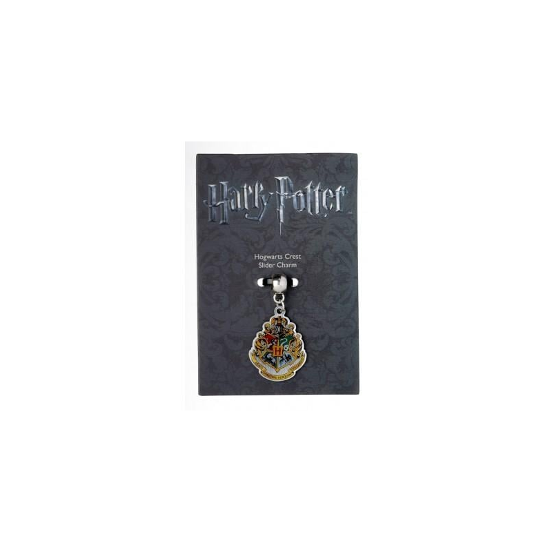 Harry Potter breloque plaqué argent Hogwarts Crest