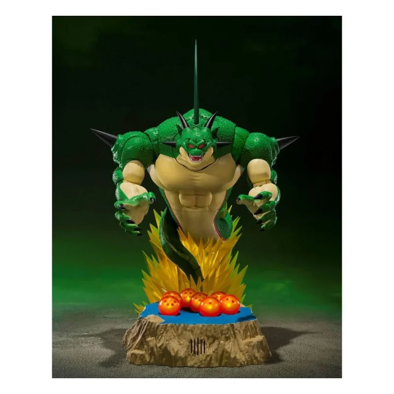 DBZ SH Figuarts Porunga & Dende Lumineux Dragon Ball Set Come Forth Genuine Shenron 28cm