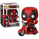 Deadpool POP! Rides Vinyl figurine Deadpool & Scooter 10 cm