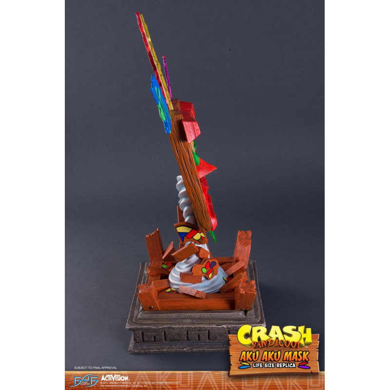 Crash Bandicoot réplique 1/1 Aku Aku Mask 65 cm