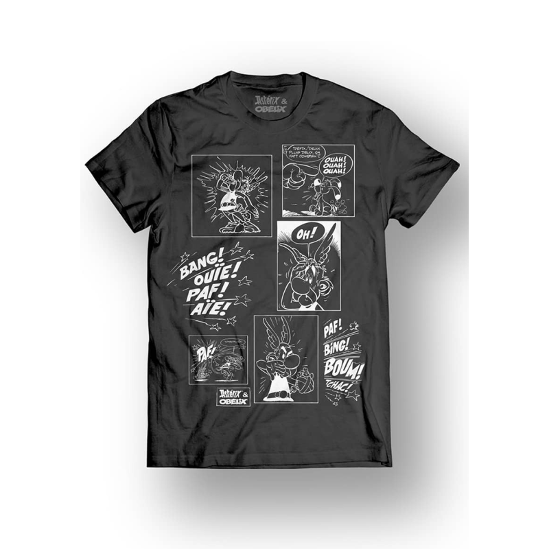 ASTERIX & OBELIX - T-Shirt - Multi Cell - Black 