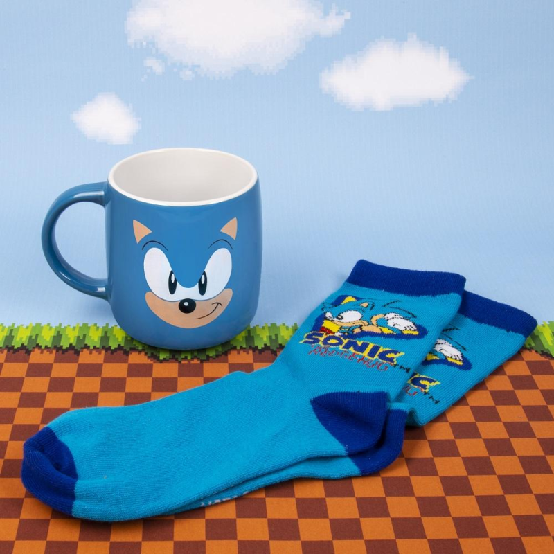 Sonic the Hedgehog mug et chaussettes Set Sonic