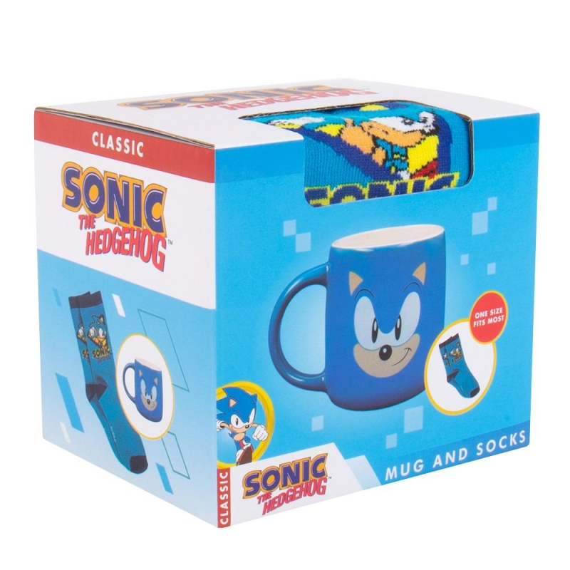 Sonic the Hedgehog mug et chaussettes Set Sonic