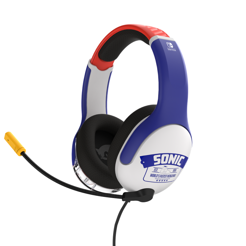 Official Switch Wired RealMz Headset - Sonic Go Fast