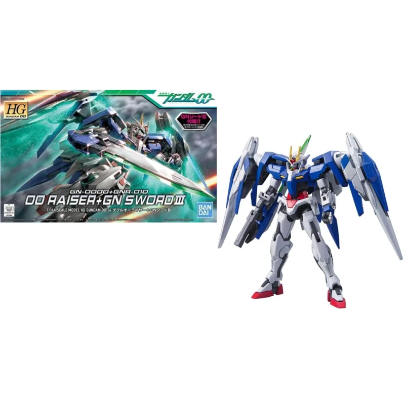 Gundam: High Grade - OO Raiser and GN Sword 3 - 1:144 Model Kit