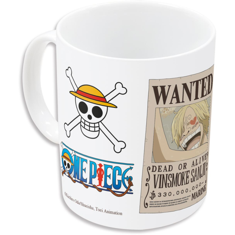 One Piece Mugs Wanted 325 ml (carton de 6)