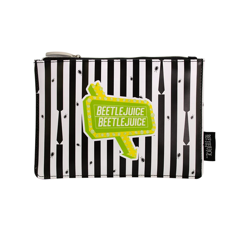 Beetlejuice: Beetlejuice PU Flat Pouch