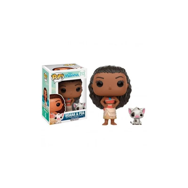 Vaiana POP! Disney Vinyl Figurine Vaiana & Pua 9 cm