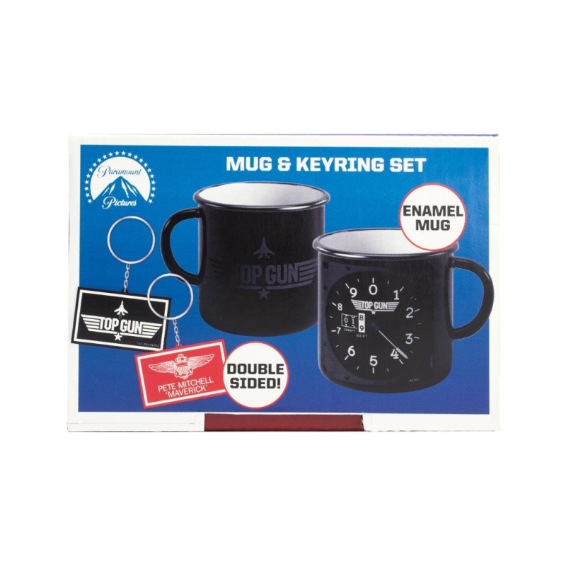 Top Gun: Enamel Mug & Keyring