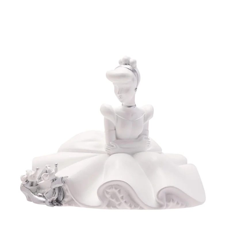 DISNEY - 'White&Silver' - Cendrillon - Tirelire - 14cm