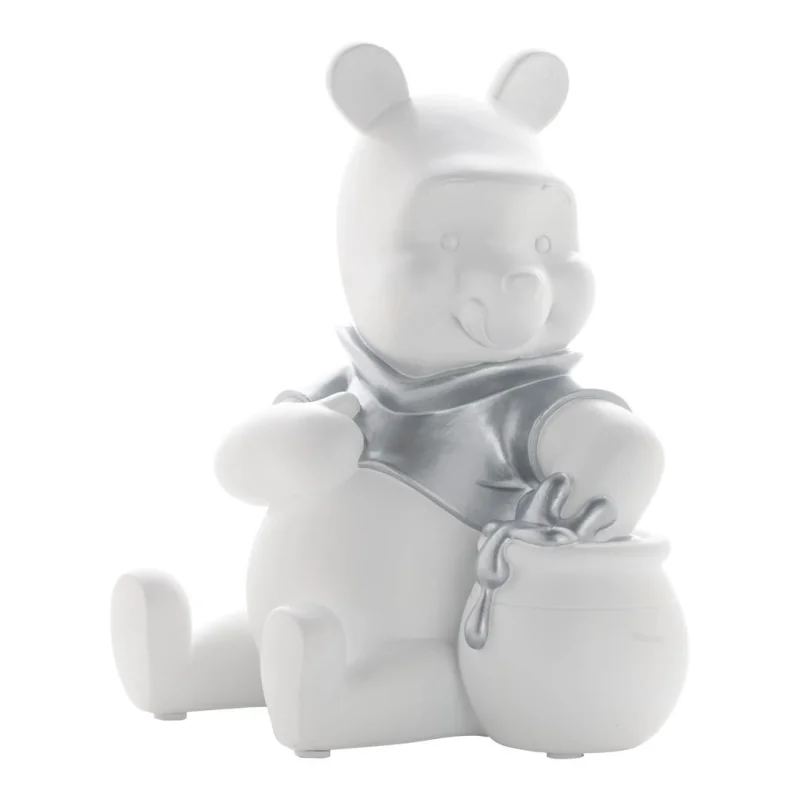 DISNEY - 'White&Silver' - Winnie L'Ourson - Tirelire - 20cm