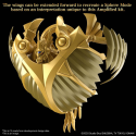 YU-GI-OH! -Figure-rise stand. Amplified Winged dragon of Ra -Model Kit