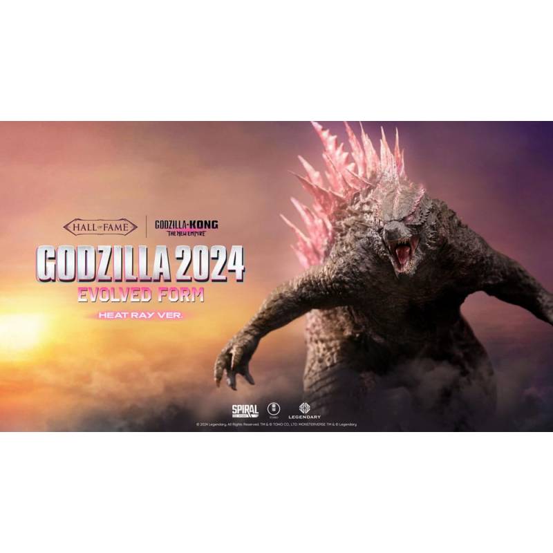 Godzilla statuette PVC Hall of Fame Godzilla 2024 Evolved Form (Heat Ray Version) 27 cm