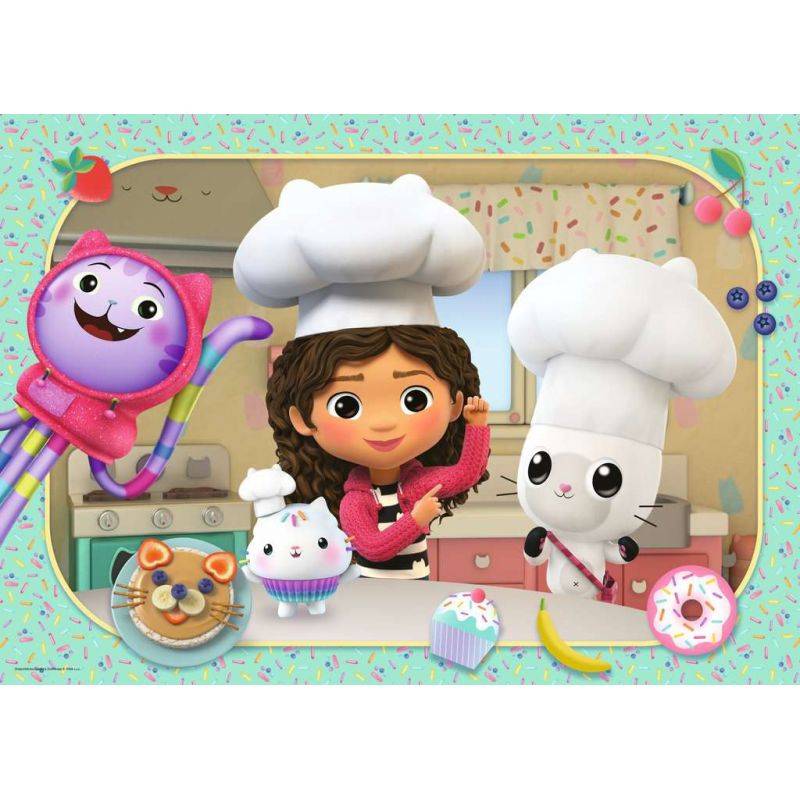 Puzzle Giant 24 p - La cuisine de Gabby / Gabby's dollhouse