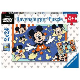 Puzzles 2x24 p - Au cinéma / Disney Mickey Mouse