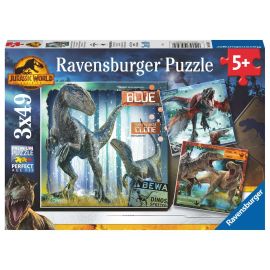 Puzzles 3x49 p - T-rex et autres dinosaures / Jurassic World 3