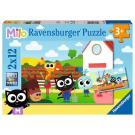 Puzzles 2x12 p - Fermier ou pêcheur ? / Milo