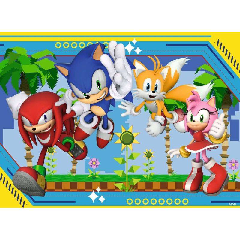 Puzzle 100 p XXL - Titre non définitif / Sonic