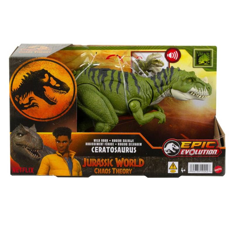 Jurassic World Epic Evolution figurine Wild Roar Ceratosaurus