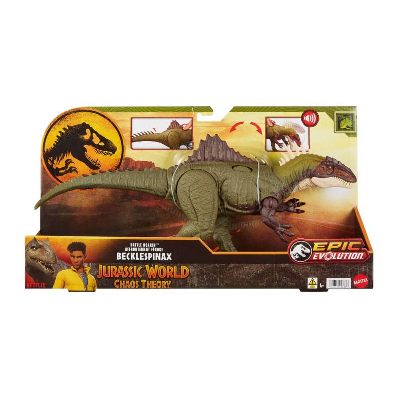 Jurassic World Epic Evolution figurine Battle Roarin Becklespinax 43 cm