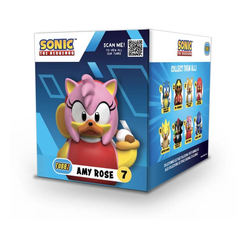 Sonic - The Hedgehog Tubbz figurine PVC Amy Rose Boxed Edition 10 cm