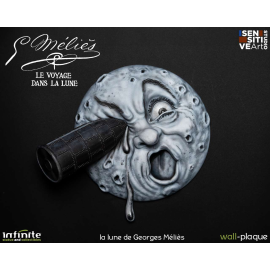 La Lune De Georges Melies Wall Plaque