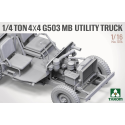 ¼-ton 4×4 G503 Willys MB utility truck (1:16)