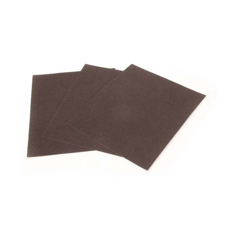 3 x Feuilles de papier de verre 230*280mm - 150 GR