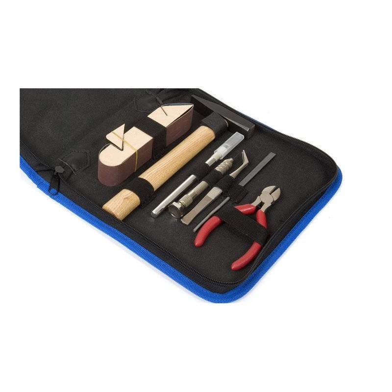 OCCRE PACK D'OUTILS COMPLET (19103 Kit outillage & trousse de rangement + 19108 cloueur + 19117 Micro poinçon + 19118 6 Mini pi