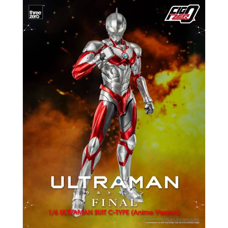 Ultraman figurine FigZero 1/6 Ultraman Suit C-Type (Anime Version) 31 cm