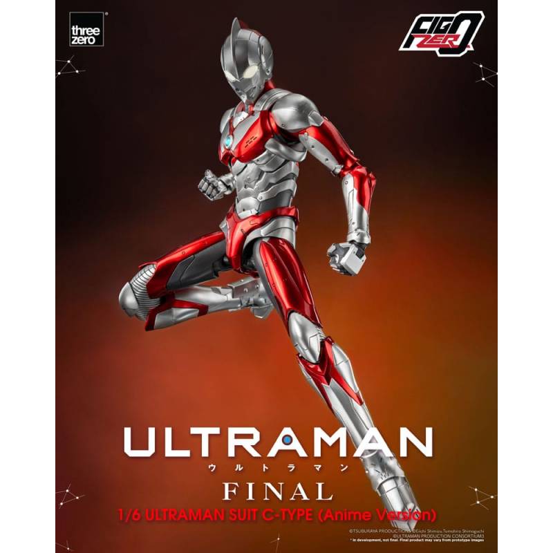 Ultraman figurine FigZero 1/6 Ultraman Suit C-Type (Anime Version) 31 cm