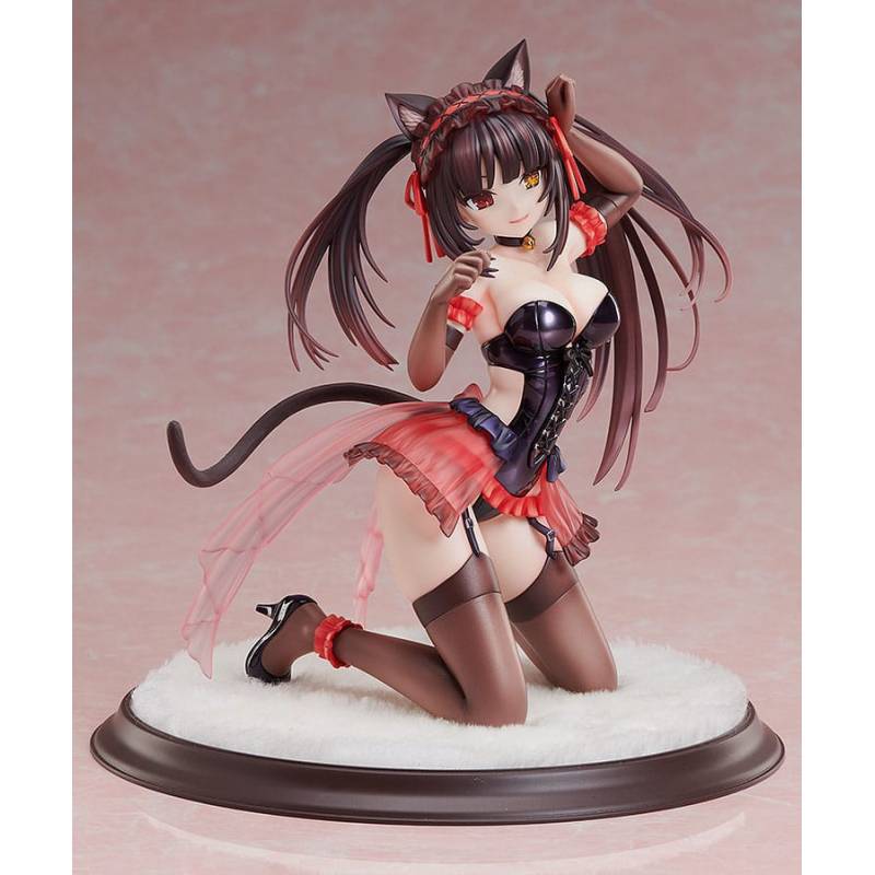 Date A Live statuette 1/7 Kurumi Tokisaki Cat Ears Ver. 17 cm