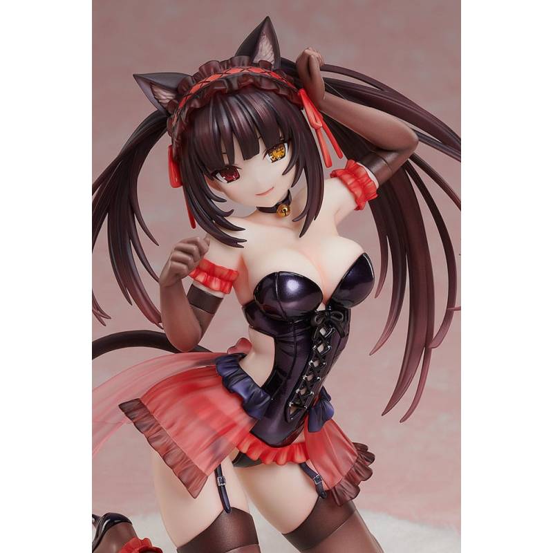 Date A Live statuette 1/7 Kurumi Tokisaki Cat Ears Ver. 17 cm