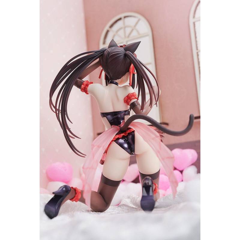 Date A Live statuette 1/7 Kurumi Tokisaki Cat Ears Ver. 17 cm