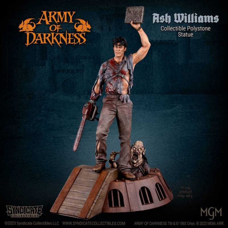 L'Armée des Ténèbres statuette 1/10 Ash Williams 28 cm