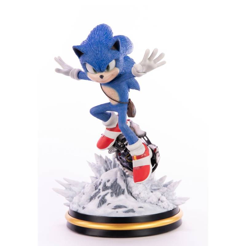 SONIC THE HEDGEHOG 2 - Sonic Mountain Chase - Statuette 34cm