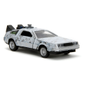 Retour vers le Futur DeLorean Time Machine Frost 1/32 métal Hollywood Rides