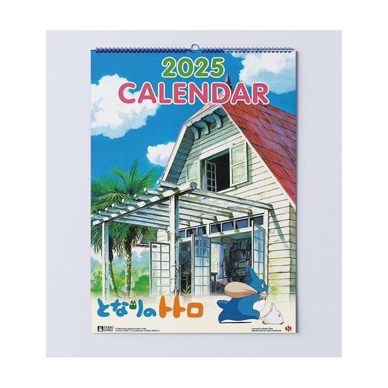 GHIBLI - Mon Voisin Totoro - Calendrier 2025 Anglais