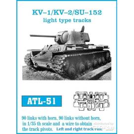 KV-I/ KV-II, Light type track