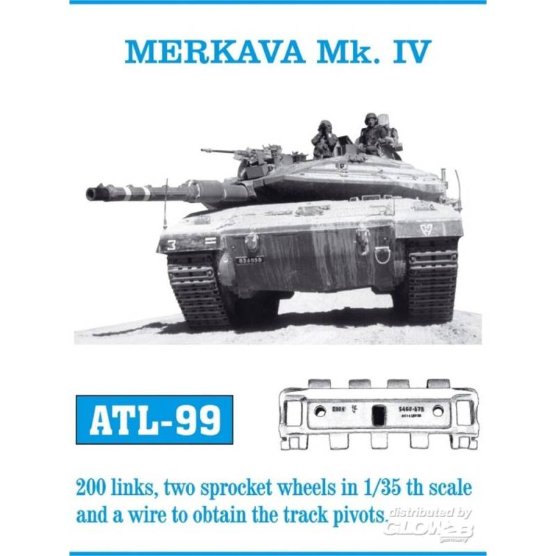 Merkava Mk. IV Einzelkettenglieder