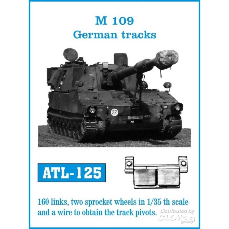 M 109 German tracks