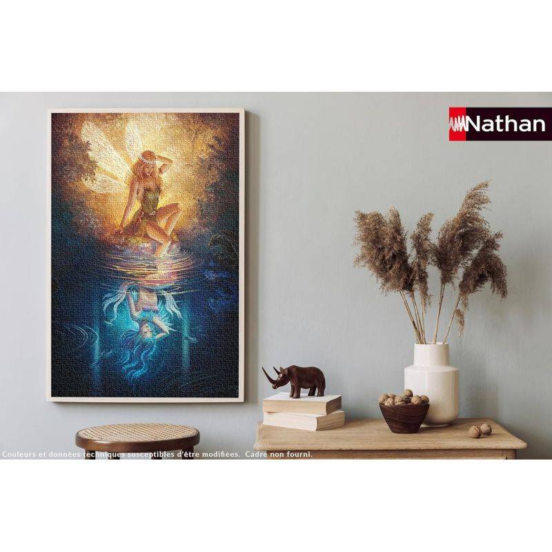 Nathan puzzle 1500 p - Le reflet de la fée (Collection Fantastique)