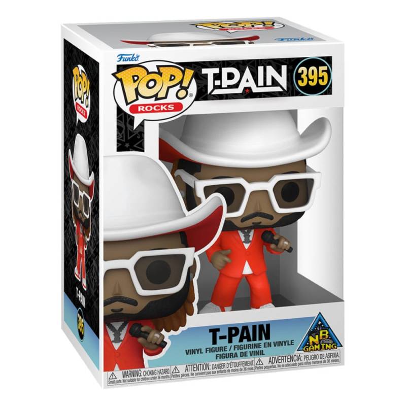 T-Pain POP! Rocks Vinyl figurine T-Pain 9 cm