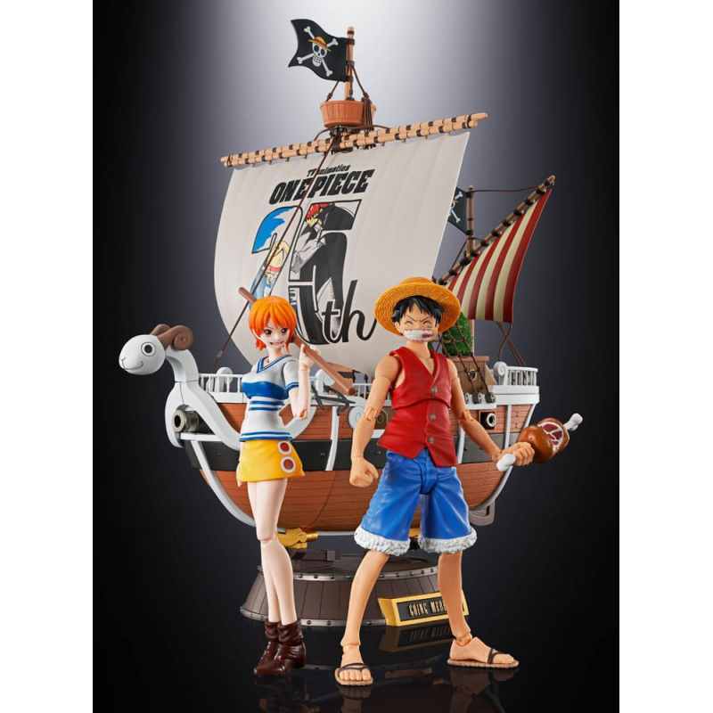 One Piece - Figurine Diecast Soul of Chogokin Going Merry - 25th Anniversary Memorial Edition 28 cm